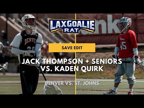 Jack Thompson (Denver) + Seniors vs. Kaden Quirk (St. Johns) - WITH SPECIAL SIDELINE SLOMO FOOTAGE