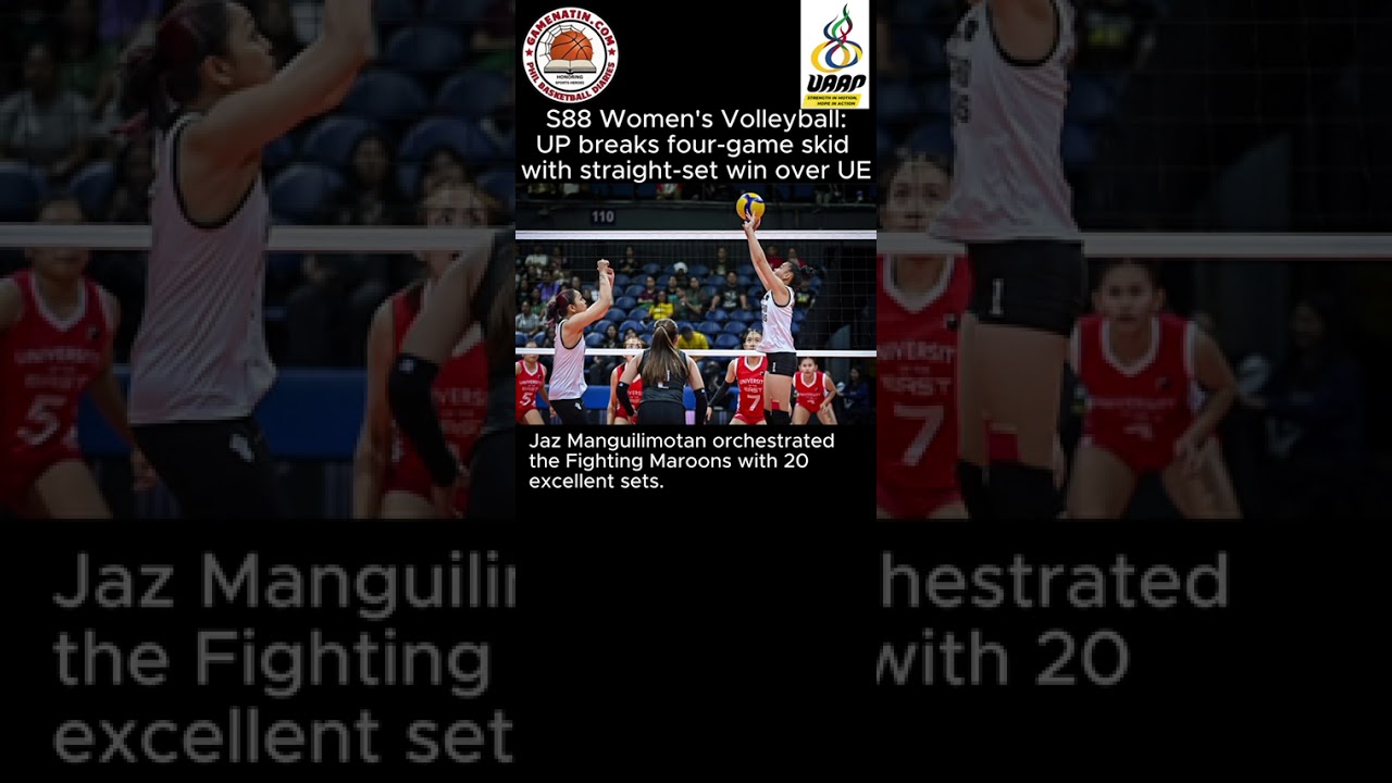 UAAP Women's Volleyball: UP demolishes UE in straight sets
