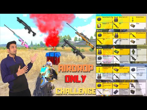I Try Again Only Air Drop Gun Challenge Best Loot Can I Win This Time