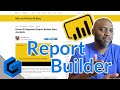 A Quick Look At The New Power BI Report Builder