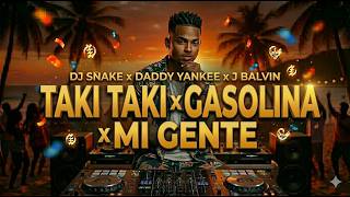 Download lagu DJ Snake, Daddy Yankee, J Balvin - Taki Taki x Gasolina x Mi Gente (Mashup Remix 2026) mp3
