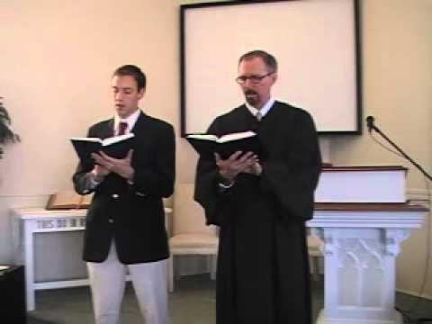 Hymn: "I Need Thee Every Hour," Trinity Hymnal #710. First Presbyterian Church, Perkasie