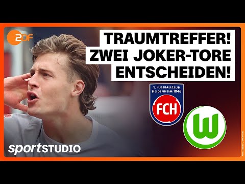 1. FC Heidenheim – VfL Wolfsburg | Bundesliga, 1. Spieltag 2025/26 | sportstudio