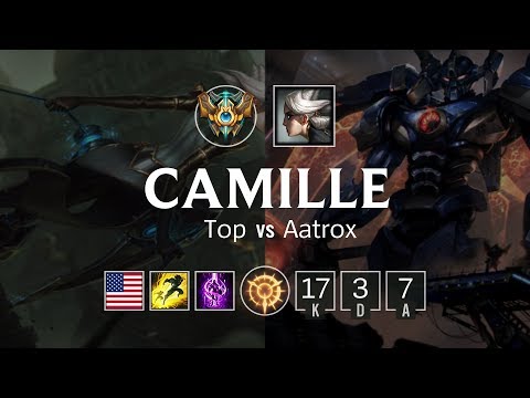 Camille Top vs Aatrox - NA Challenger Patch 8.20