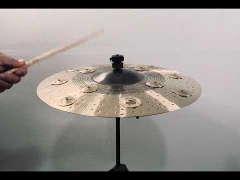 18" GM Designs JINGLE Series Prototype Crash -  Versatile Sound w/ Customizable Accents! image 2