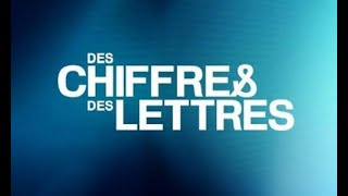 Evolution des generiques des Chiffres et des Lettres