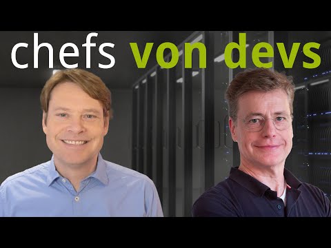 Der Chefs von Devs Fireside Chat von Golem.de mit Matthias Schleuthner und  Ingo Czok