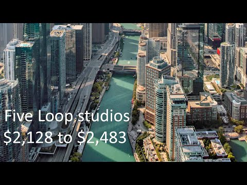 Tour five studio models in Chicago’s Loop steps from the exciting Riverwalk