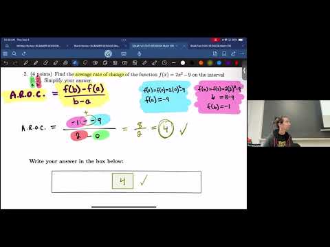 Quiz 2 Review--Math 195--Lesson 2--Fall Semester