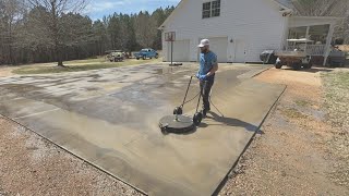 Insane Driveway Cleaning Transformation!