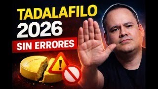 Cómo Tomar TADALAFILO en 2026 SIN ERRORES | Dosis, Riesgos y Seguridad  / CAFE CON EL DR LUIS.