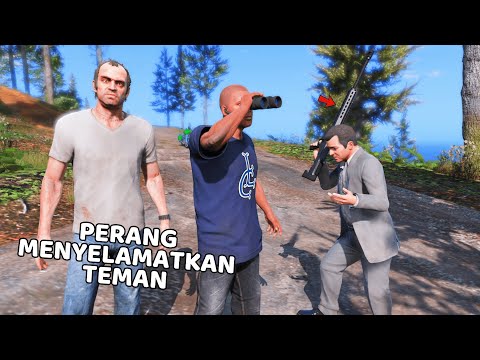 MISI PERANG MELAWAN GENG - GTA 5 STORY