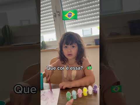 BEBE DE 3 ANOS POLIGLOTA #idiomas #bebe #viral #brasileirospelomundo