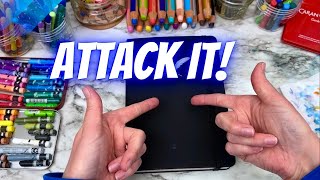 🎨 ATTACK IT With All Of Your Art Supplies
