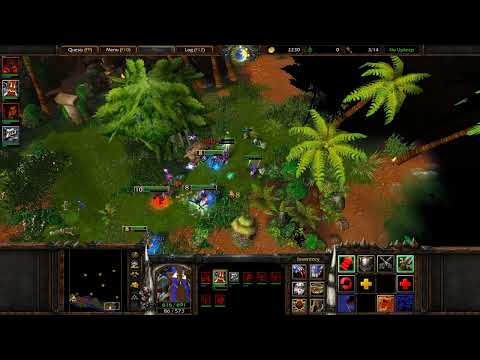 Warcraft III Custom campaign - Book of Rexxar - Drums of War part 7 Echo Isles