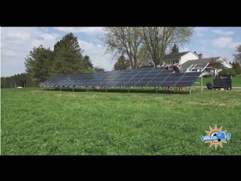 Installing Ground-Mounted Solar Panels 