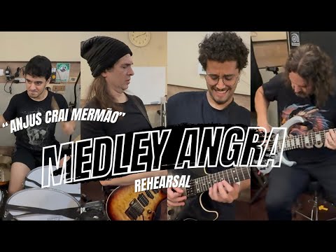 Medley Angra Rehearsal Full Video in Japan