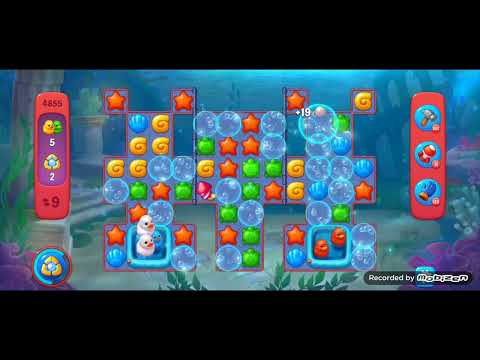 Fishdom Hard level 4855. NOboosters