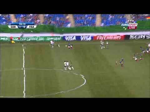 U20 Frauen WM 2014 Halbfinale Deutschland   Frankreich 1  Halbzeit