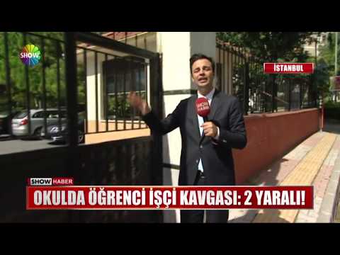 Okulda öğrenci işçi kavgası: 2 yaralı