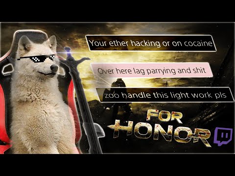 TWITCH Streamer Gets TILTED & Salty Hatemail Players [For Honor]