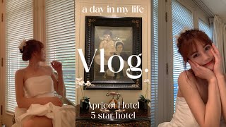 A day in my life | Apricot Hotel có gì? | VLOG