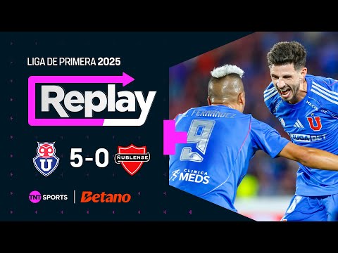 TNT Sports Replay | Universidad de Chile 5-0 Ñublense | Fecha 1