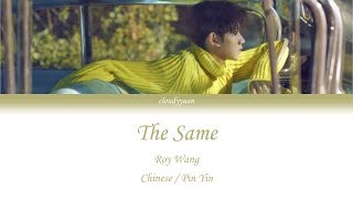 Roy Wang (王源) - The Same (一样) Lyrics (Chinese/Pin Yin)