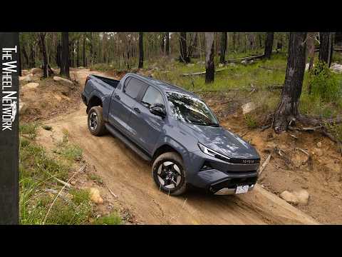 2026 Toyota Hilux BEV SR5 | Ash Slate | Road & Trail Driving, Interior, Exterior (Australia) [4K]
