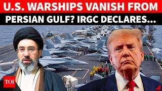 U.S Warships 'FLEE' Persian Gulf In Huge Retreat As Iran Vows To Sink Enemy Carriers? IRGC Says...