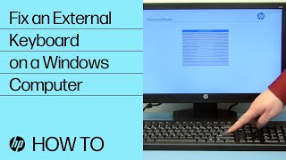 Fix an External Keyboard on a Windows Computer | HP Computers | HP