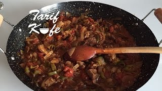 Sebzeli Sac Tava (Sac Kavurma)