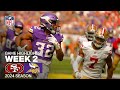 San Francisco 49ers Vs Minnesota Vikings 2024 Week 2 Game Highlights