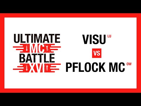 1/8 Finale | VISU vs. PFLOCK MC | Ultimate MC Battle XVI