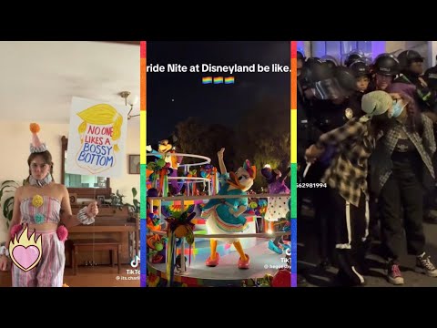 the queer tiktok compilation equivalent of a pride parade - happy gay month🌈✨