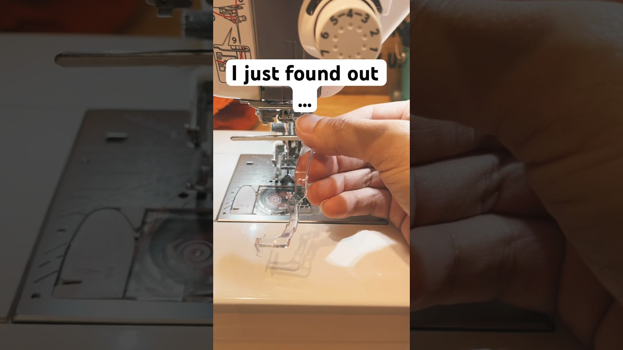 😱 Game changer for stitching in the ditch! #quilting #sewingmachine