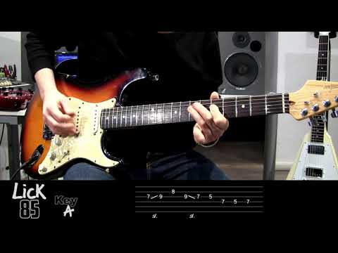 Andy's Lab - Daily Blues Licks #85 - Guitar Lesson