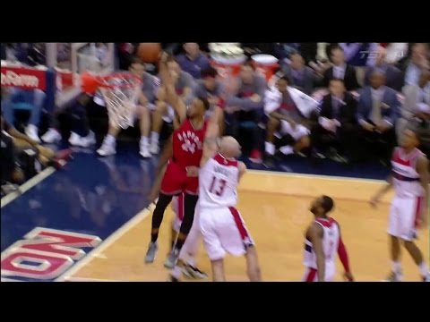 Raptors Highlights: Powell Drive and Slam - March 3, 2017