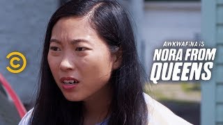 When Two People in Your Friend Group Break Up - Awkwafina is Nora from Queens