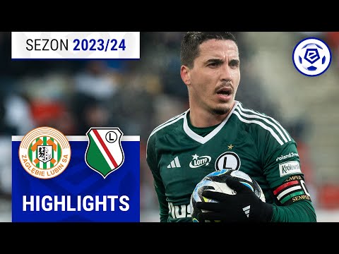 ZAGŁĘBIE - LEGIA | SKRÓT | | Ekstraklasa 2023/24 | 17. kolejka