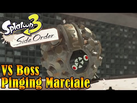 Splatoon 3 Side Order DLC - VS Boss Pinging Marciale!