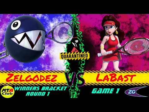 Quarantined Rapport 3 - Mario Tennis Aces Tournament Round 1, Game 1 - LaBast vs Zelgodez
