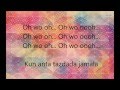 Humood AlKhudher - Kun Anta Lyrics (Rumni + Translation) Humood AlKhudher - Kun Anta Lyrics (Rumni + Translation)