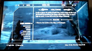 Scroll Scouting - Dawnguard DLC Mod - Skyrim Special Edition - Dragon Elder Scroll Location