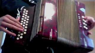 Gotye&#39;s &quot;Somebody That I Used To Know&quot; - Short Clip played on Hohner III BR Diatonic Accordion