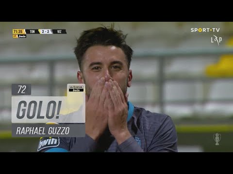 Goal | Golo Raphael Guzzo: Tondela 2-(2) FC Vizela (Liga 21/22 #19)