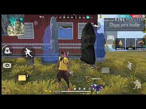 "FREE FIRE" MC charada e lele tridico-barraco de madeira