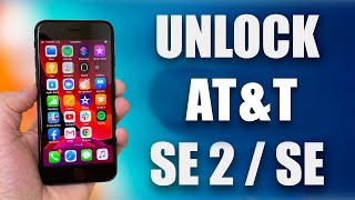 Unlock AT&T iPhone SE 2 2020 & SE by IMEI To Use ANY Carrier SIM Worldwide Permanently