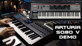 Video thumbnail for Arturia SQ80 V | No Talking | by DKS SYNTH LAB
