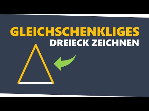 Gleichschenkliges Dreieck super einfach konstruieren! #stud3s